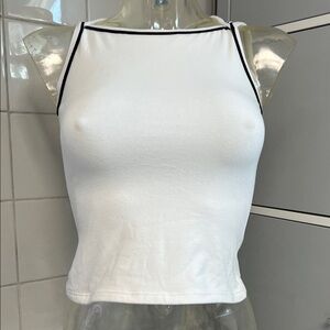 Boat Neck Dance Tank Top Varsity M EUC
